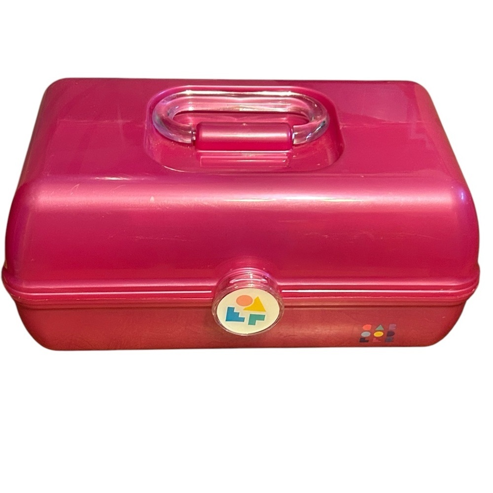 Caboodles Berry Sparkle On The Go Case Makeup Travel Case
